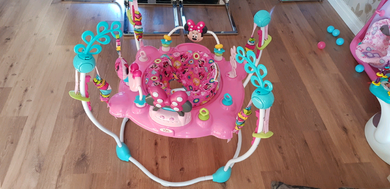 minnie mouse baby jumperoo